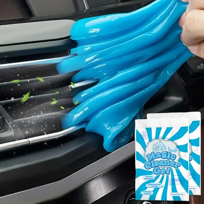 MagicClean Gel: Reusable Cleaning Putty for Cars & Devices