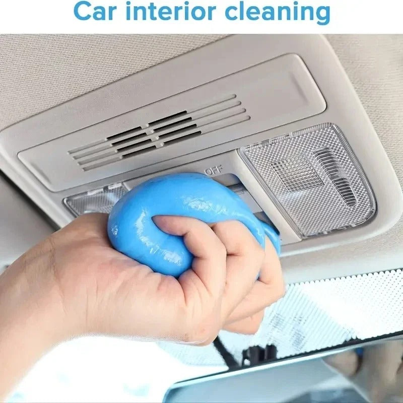 MagicClean Gel: Reusable Cleaning Putty for Cars & Devices